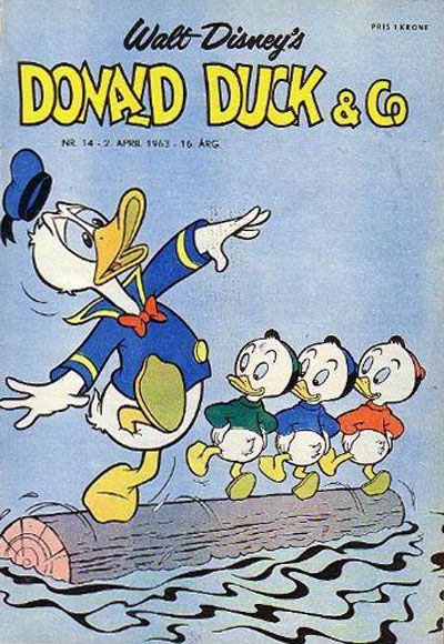 Cover for Donald Duck & Co (Hjemmet / Egmont, 1948 series) #14/1963