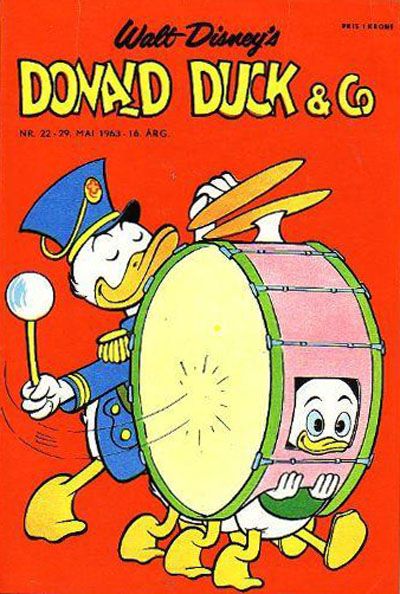 Cover for Donald Duck & Co (Hjemmet / Egmont, 1948 series) #22/1963