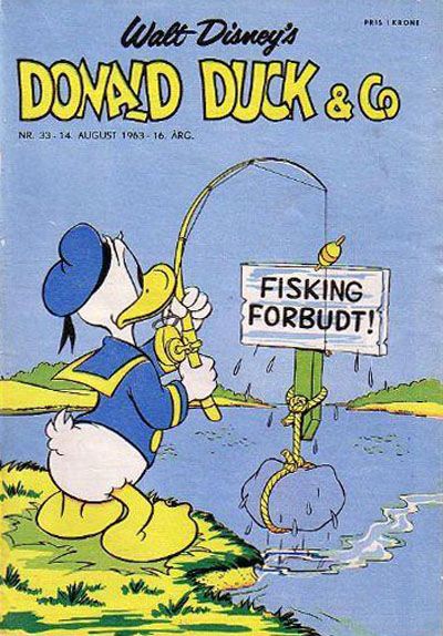 Cover for Donald Duck & Co (Hjemmet / Egmont, 1948 series) #33/1963