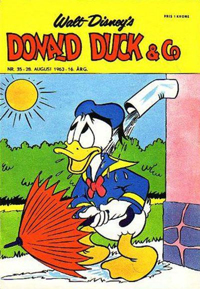 Cover for Donald Duck & Co (Hjemmet / Egmont, 1948 series) #35/1963