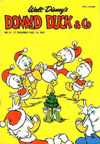 Cover for Donald Duck & Co (Hjemmet / Egmont, 1948 series) #51/1963