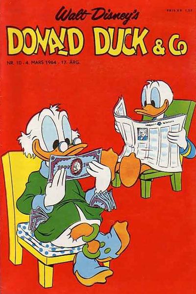 Cover for Donald Duck & Co (Hjemmet / Egmont, 1948 series) #10/1964