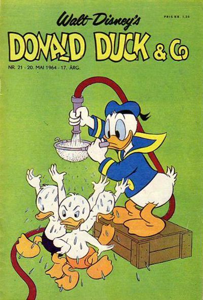 Cover for Donald Duck & Co (Hjemmet / Egmont, 1948 series) #21/1964
