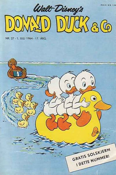 Cover for Donald Duck & Co (Hjemmet / Egmont, 1948 series) #27/1964