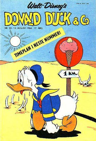 Cover for Donald Duck & Co (Hjemmet / Egmont, 1948 series) #33/1964