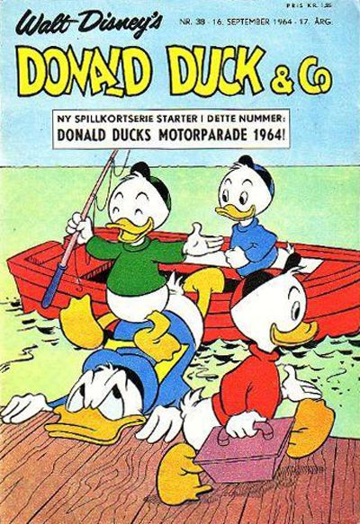 Cover for Donald Duck & Co (Hjemmet / Egmont, 1948 series) #38/1964
