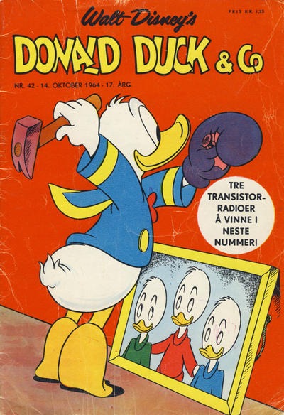Cover for Donald Duck & Co (Hjemmet / Egmont, 1948 series) #42/1964