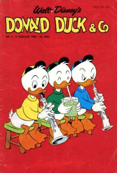 Cover for Donald Duck & Co (Hjemmet / Egmont, 1948 series) #6/1965