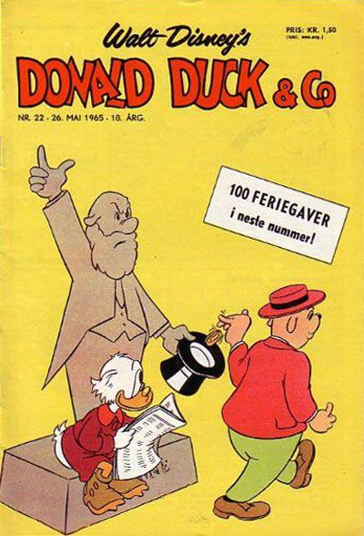 Cover for Donald Duck & Co (Hjemmet / Egmont, 1948 series) #22/1965