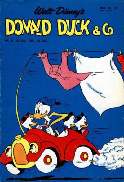 Cover for Donald Duck & Co (Hjemmet / Egmont, 1948 series) #31/1965