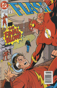 Cover Thumbnail for Flash (DC, 1987 series) #77 [Newsstand]