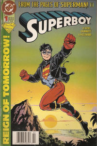 Cover Thumbnail for Superboy (DC, 1994 series) #1 [Newsstand]