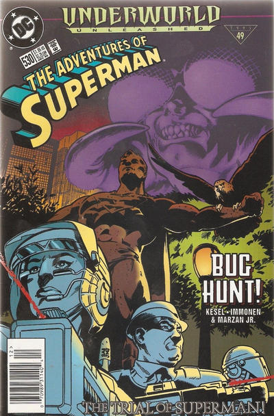 Cover for Adventures of Superman (DC, 1987 series) #530 [Newsstand]
