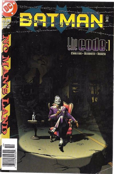 Cover for Batman (DC, 1940 series) #570 [Newsstand]