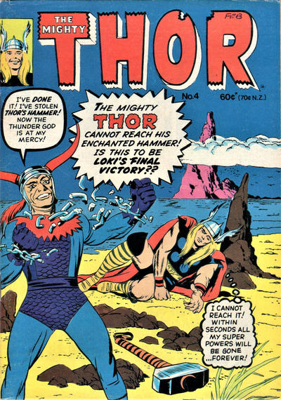 Cover for The Mighty Thor (Yaffa / Page, 1977 ? series) #4
