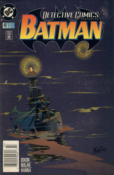 Cover for Detective Comics (DC, 1937 series) #687 [Newsstand]