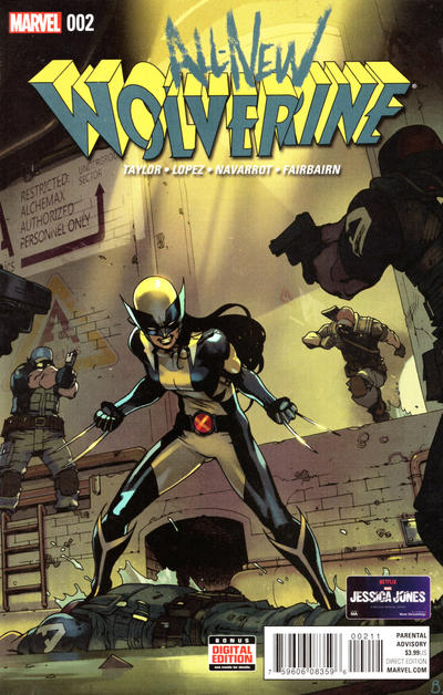 Cover for All-New Wolverine (Marvel, 2016 series) #2 [Bengal]