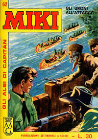 Cover Thumbnail for Gli Albi di Capitan Miki (Casa Editrice Dardo, 1962 series) #62