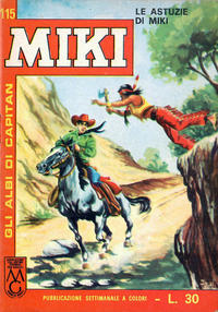 Cover Thumbnail for Gli Albi di Capitan Miki (Casa Editrice Dardo, 1962 series) #115