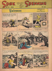 Cover Thumbnail for Spøk og Spenning (Magasinet For Alle, 1941 series) #13/1943