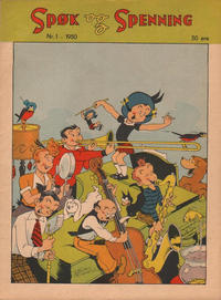 Cover Thumbnail for Spøk og Spenning (Oddvar Larsen; Odvar Lamer, 1950 series) #1/1950