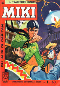 Cover Thumbnail for Gli Albi di Capitan Miki (Casa Editrice Dardo, 1962 series) #152