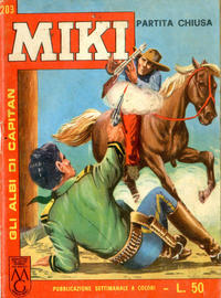 Cover Thumbnail for Gli Albi di Capitan Miki (Casa Editrice Dardo, 1962 series) #203