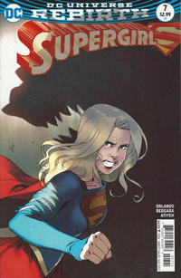 Cover Thumbnail for Supergirl (DC, 2016 series) #7 [Bengal Cover]