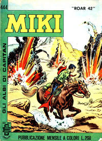 Cover Thumbnail for Gli Albi di Capitan Miki (Casa Editrice Dardo, 1962 series) #444