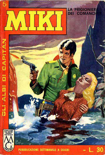 Cover for Gli Albi di Capitan Miki (Casa Editrice Dardo, 1962 series) #5