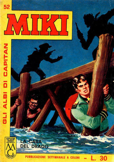 Cover for Gli Albi di Capitan Miki (Casa Editrice Dardo, 1962 series) #52