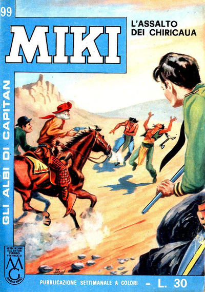 Cover for Gli Albi di Capitan Miki (Casa Editrice Dardo, 1962 series) #99