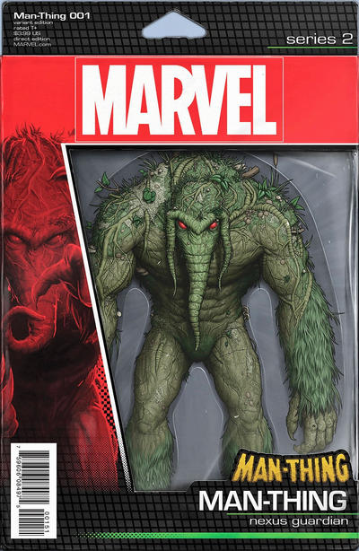 Cover for Man-Thing (Marvel, 2017 series) #1 [John Tyler Christopher Action Figure (Man-Thing)]