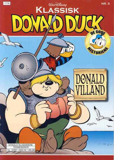 Cover for Klassisk Donald Duck (Hjemmet / Egmont, 2016 series) #5 - Donald Villand