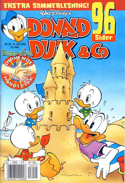 Cover for Donald Duck & Co (Hjemmet / Egmont, 1948 series) #29/2002