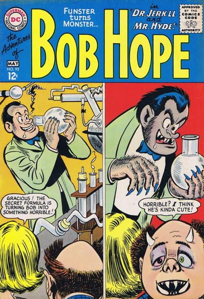 Cover for The Adventures of Bob Hope (DC, 1950 series) #92