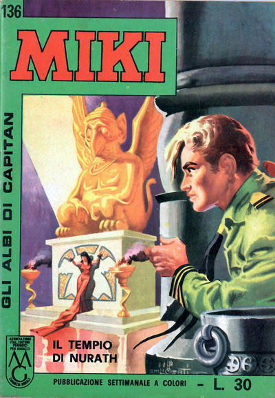 Cover for Gli Albi di Capitan Miki (Casa Editrice Dardo, 1962 series) #136