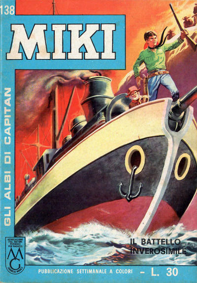 Cover for Gli Albi di Capitan Miki (Casa Editrice Dardo, 1962 series) #138