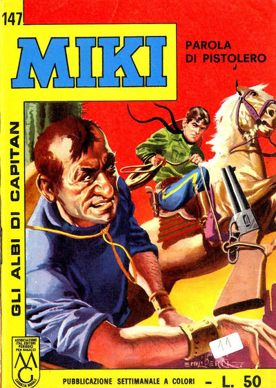Cover for Gli Albi di Capitan Miki (Casa Editrice Dardo, 1962 series) #147