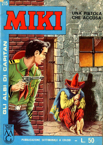 Cover for Gli Albi di Capitan Miki (Casa Editrice Dardo, 1962 series) #215