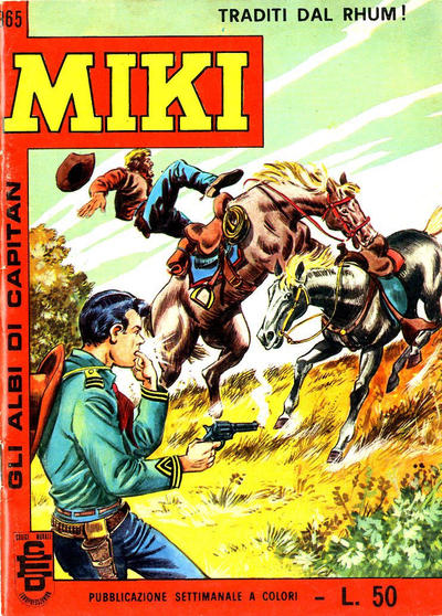 Cover for Gli Albi di Capitan Miki (Casa Editrice Dardo, 1962 series) #365