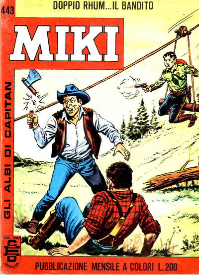 Cover for Gli Albi di Capitan Miki (Casa Editrice Dardo, 1962 series) #443