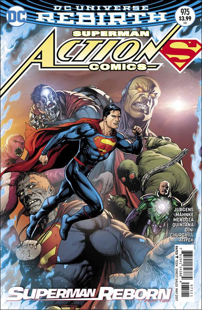 Cover for Action Comics (DC, 2011 series) #975 [Gary Frank Cover]
