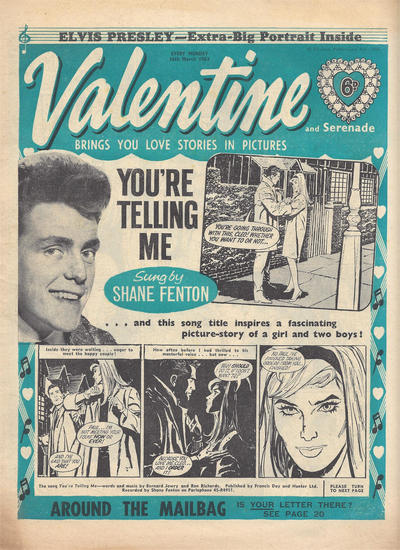 Cover for Valentine (IPC, 1957 series) #16 March 1963