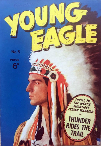 Cover for Young Eagle (Arnold Book Company, 1951 series) #5