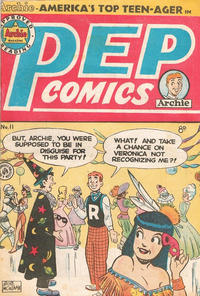 Cover Thumbnail for Pep Comics (H. John Edwards, 1951 series) #11