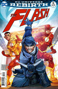 Cover Thumbnail for The Flash (DC, 2016 series) #18 [Howard Porter Variant Cover]