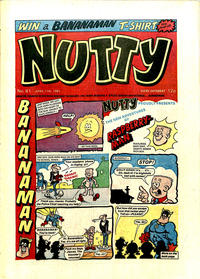 Cover Thumbnail for Nutty (D.C. Thomson, 1980 series) #61