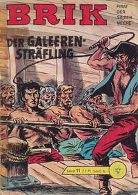 Cover Thumbnail for Brik, Pirat der sieben Meere (Lehning, 1962 series) #11