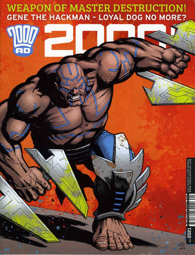 Cover for 2000 AD (Rebellion, 2001 series) #2021